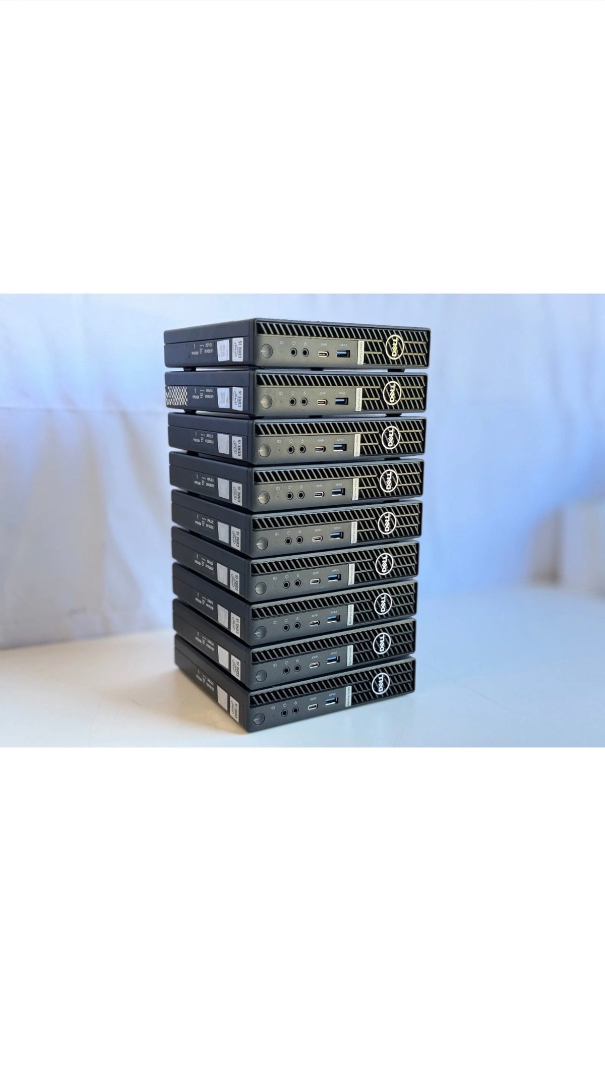 Lot 10 Dell Optiplex Micro Mini Pc i3 10th no hdd no ram no charger