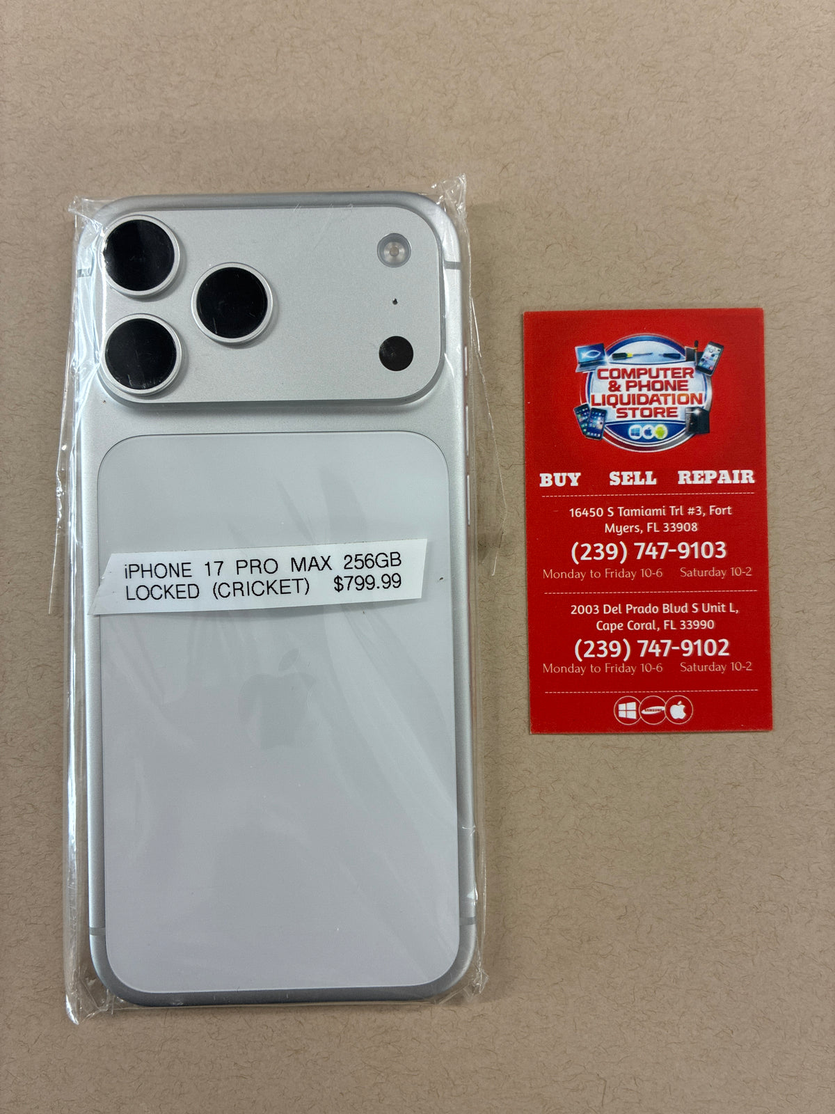 iPhone 17 Pro Max 256GB ATT Cricket