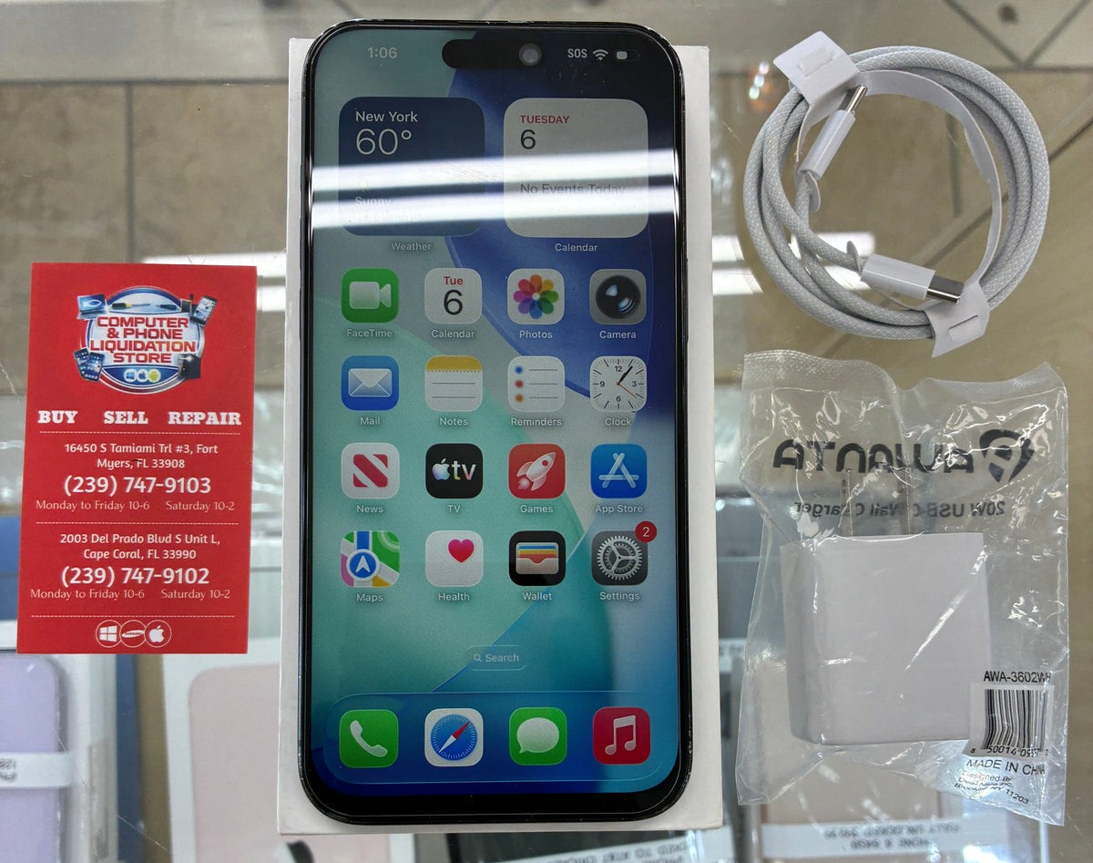 iPhone 15 Pro Max 256GB Locked to AT&T