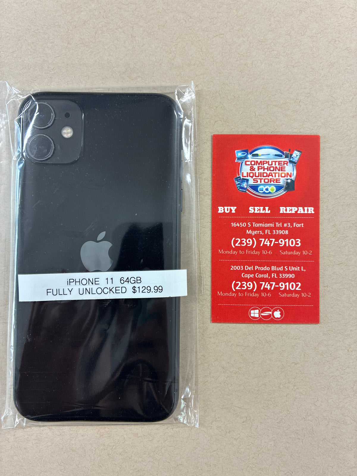 iPhone 11 64GB Fully Unlocked