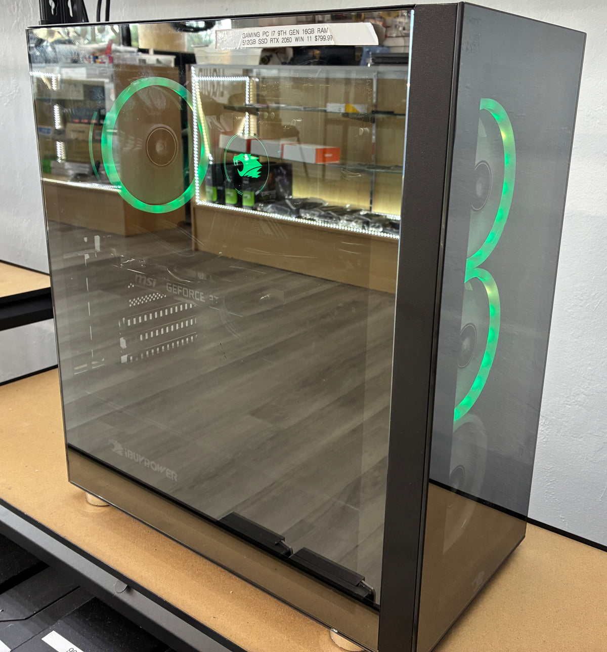 Custom Gaming PC i7 9th Gen 16GB Ram 512GB SSD RTX 2060 Win 11