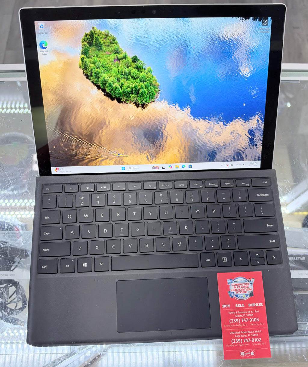 Microsoft Surface Pro 12” Laptop Intel Core i5 8th Gen 8GB Ram 256GB SSD Windows 11