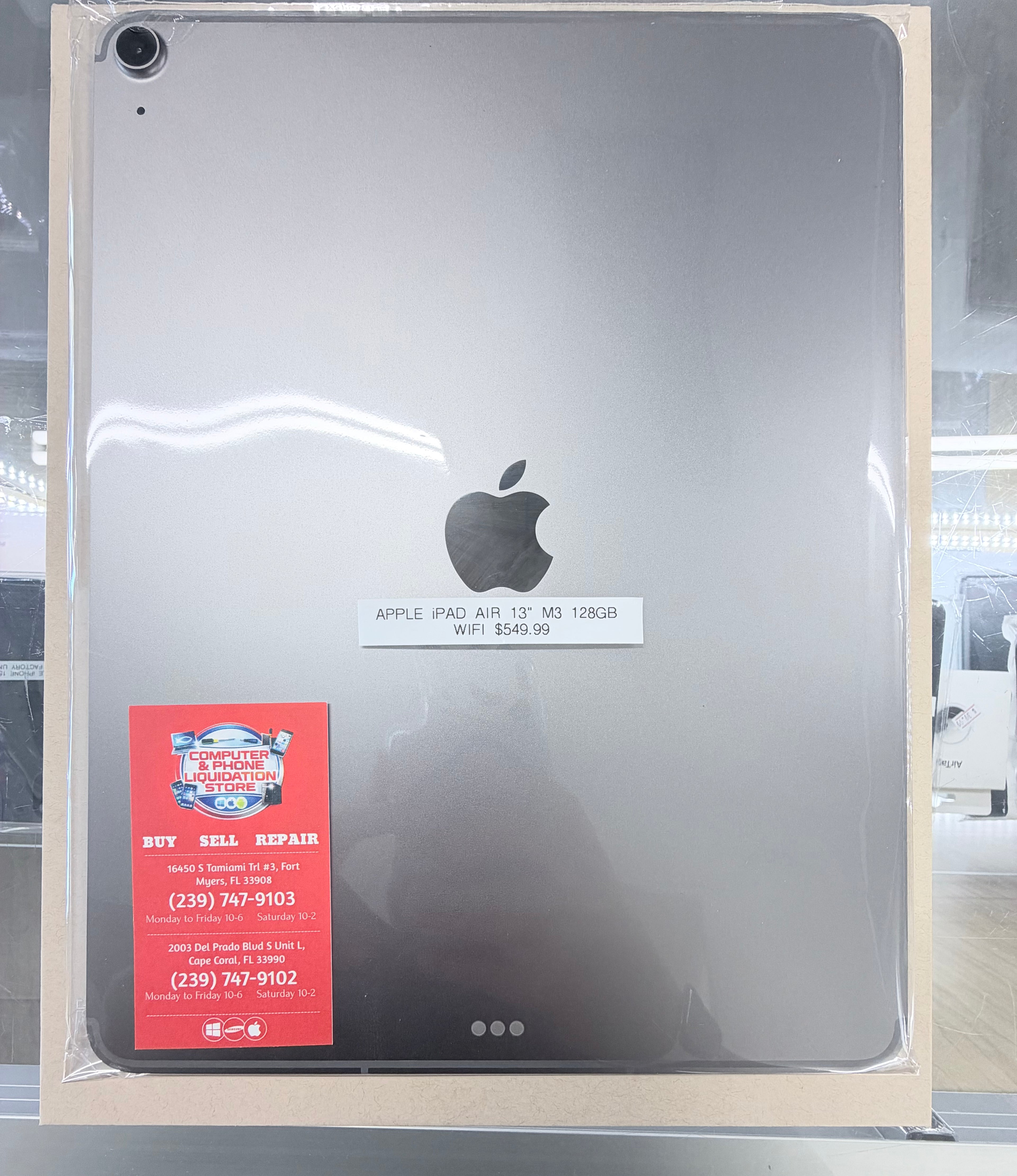 Apple iPad Tablet Air 13”  M3 128GB Wifi