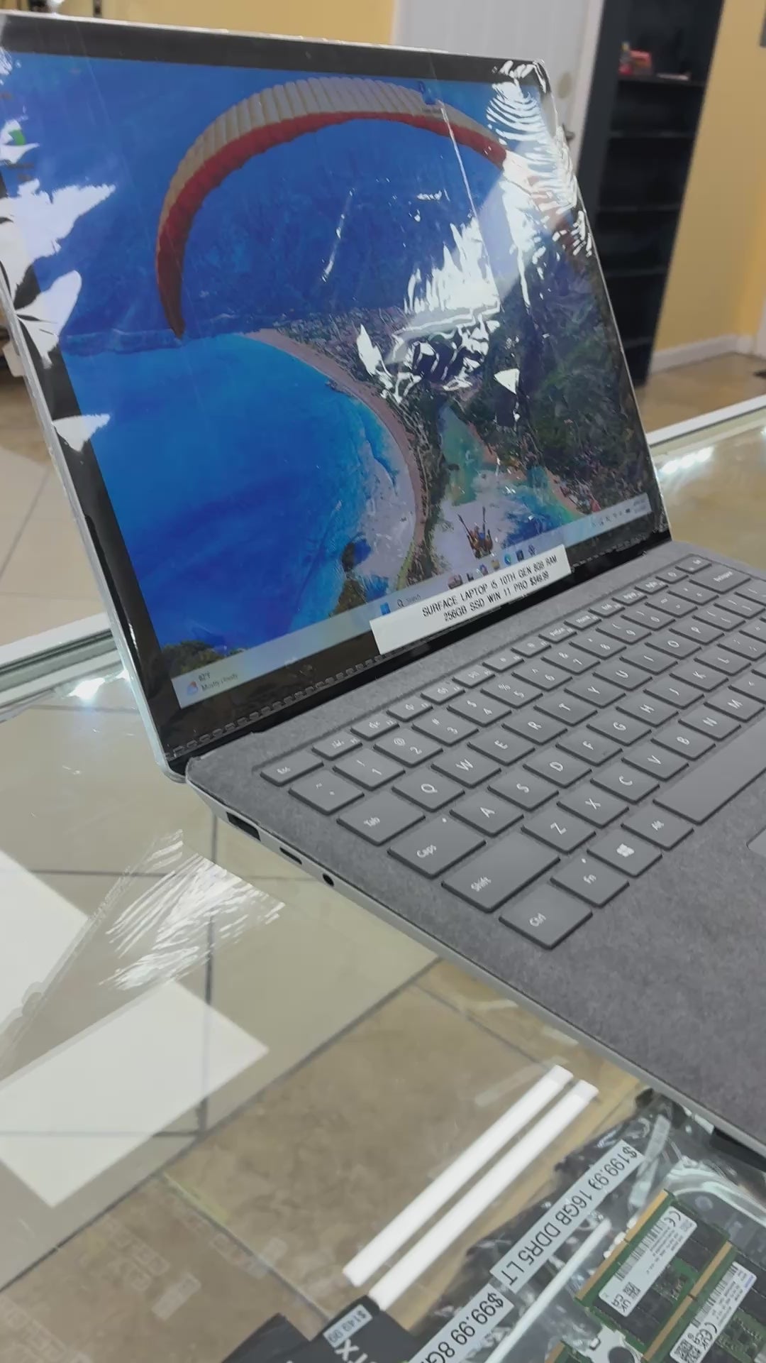 Surface 15” Laptop i5 10th Gen 8GB RAM 256GB SSD Win 11 Pro
