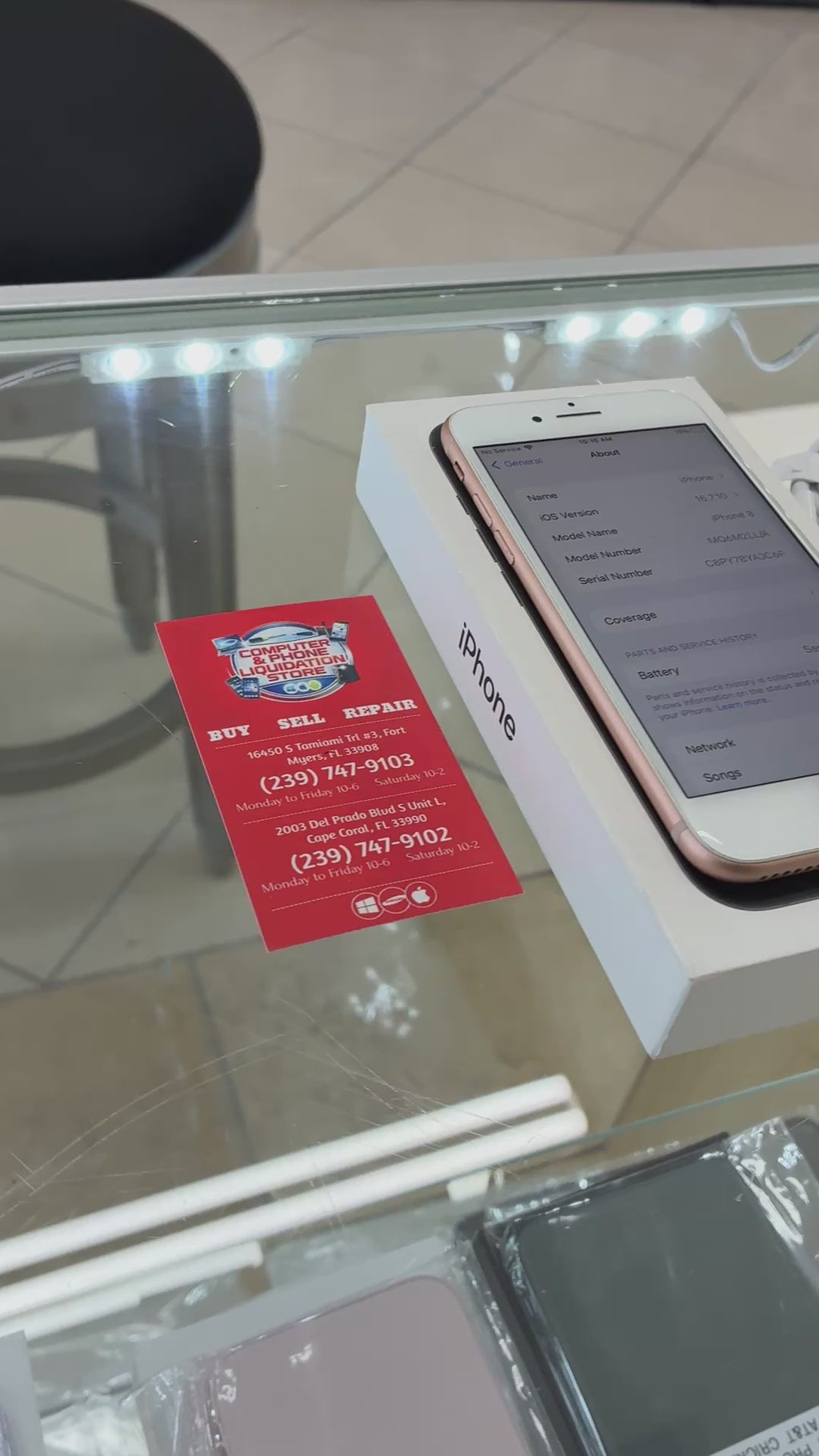 iPhone 8GB 64GB Fully Unlocked