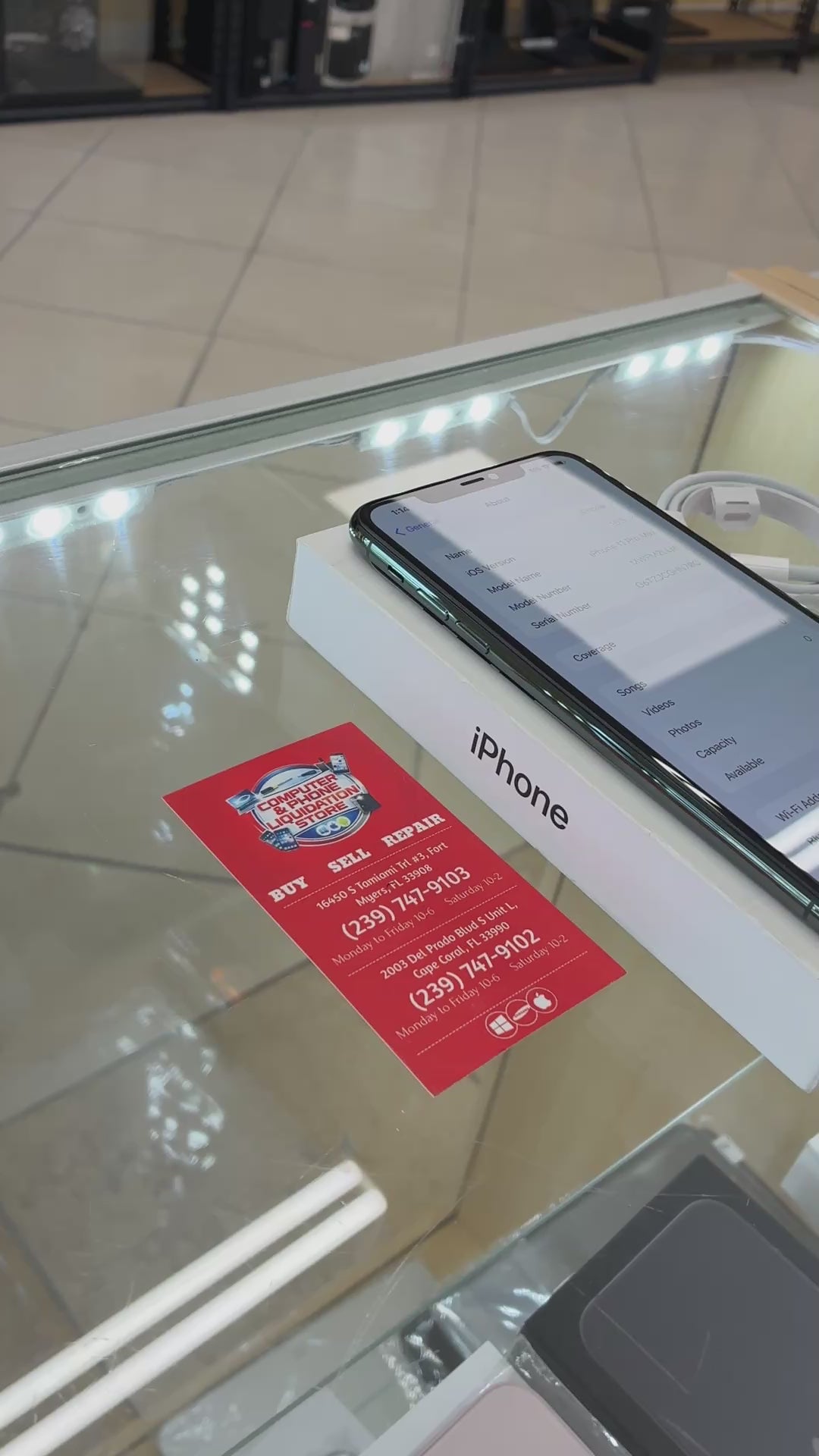 iPhone 11 Pro Max 512GB Locked to AT&T Cricket