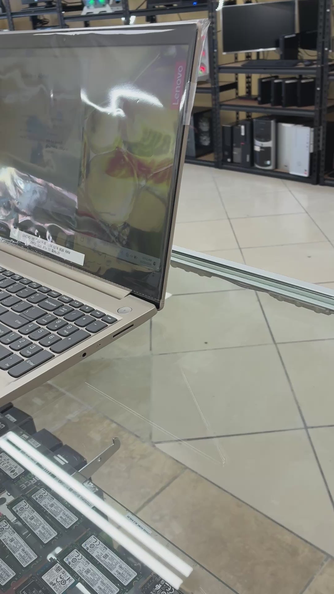 Lenovo 15” Laptop Touch Screen i3 11th Gen 8GB RAM 256GB SSD Win 11